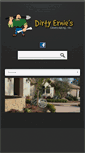 Mobile Screenshot of dirtyernieslandscapinginc.com